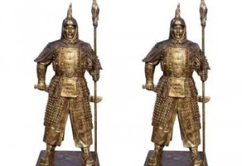 風景區武士雕塑 售樓處廣場雕塑 仿古擺件