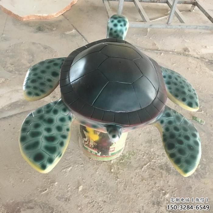 仿真海龜雕塑 店門口園林雕塑 動物小品