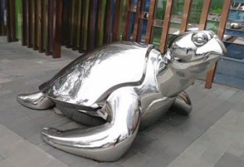不銹鋼海龜?shù)袼?風(fēng)景區(qū)仿真雕塑 廣場小品