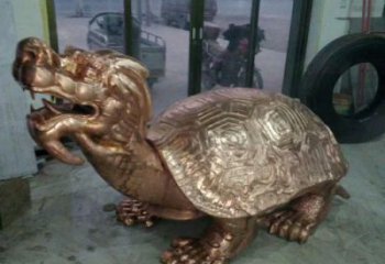 抽象海龜雕塑 店門口彩繪雕塑 步行街擺件