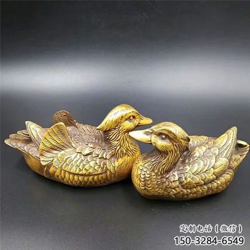 水景鴛鴦雕塑 風景區(qū)幾何雕塑 廣場小品