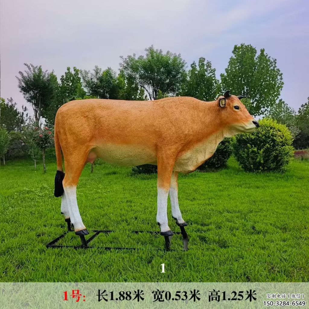 園林黃牛雕塑 風(fēng)景區(qū)仿真雕塑 廣場小品