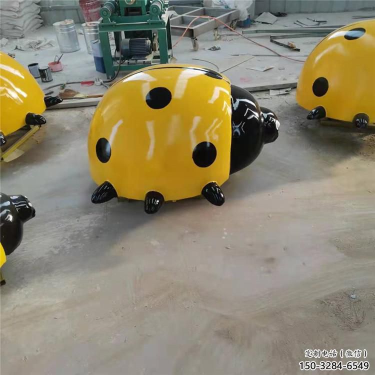 園林瓢蟲雕塑 風景區仿真雕塑 廣場小品