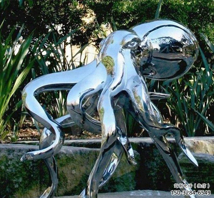 園林章魚雕塑 城市廣場雕塑 步行街擺件