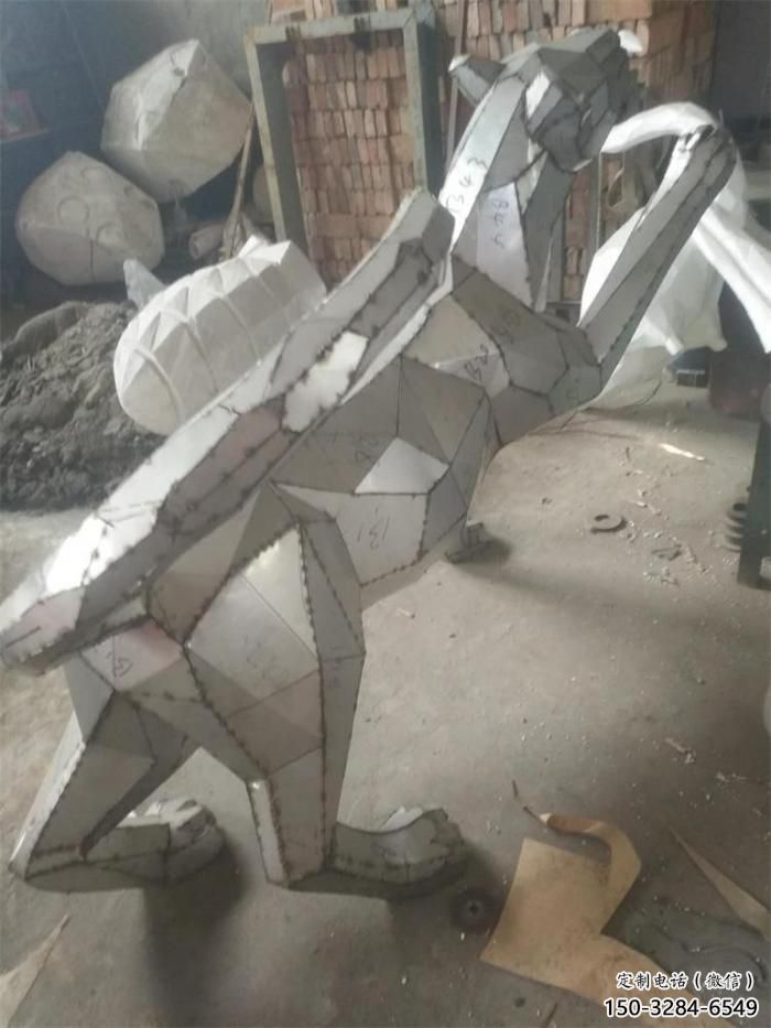 獵豹雕塑，仿古動(dòng)漫雕塑，仿古擺件