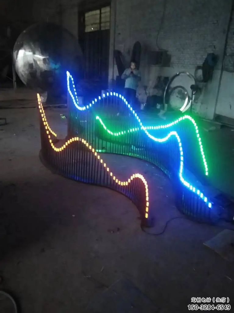 農村假山雕塑，鏤空景觀雕塑，抽象效果