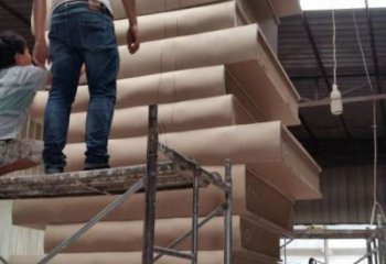 公園書籍雕塑，噴砂發光雕塑，鍛造工藝