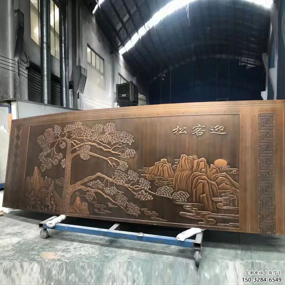 酒店標(biāo)牌雕塑 景觀美陳小品 現(xiàn)代雕塑