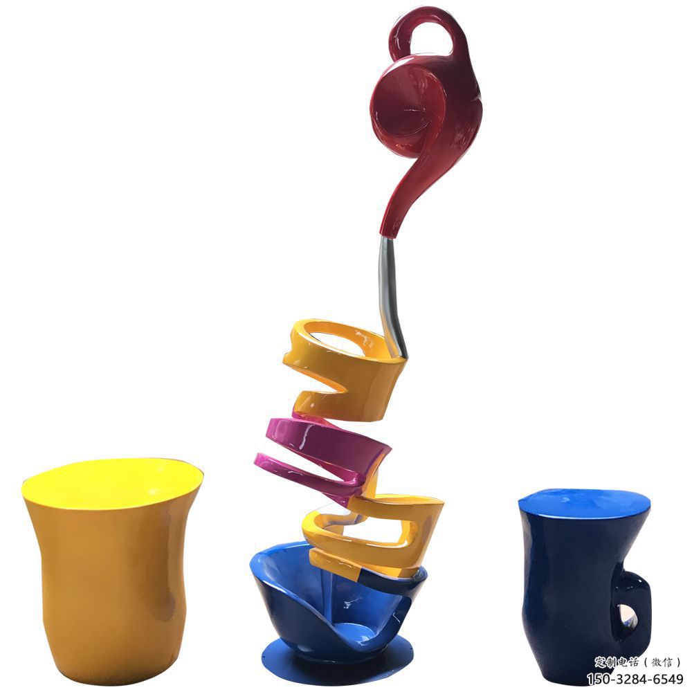 大門口懸壺雕塑 發光公園小品 仿真雕塑