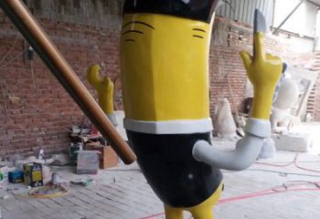 大型香蕉雕塑 步行街水果雕塑 仿真擺件