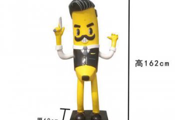 售樓處香蕉雕塑 商業街仿真雕塑 水果擺件