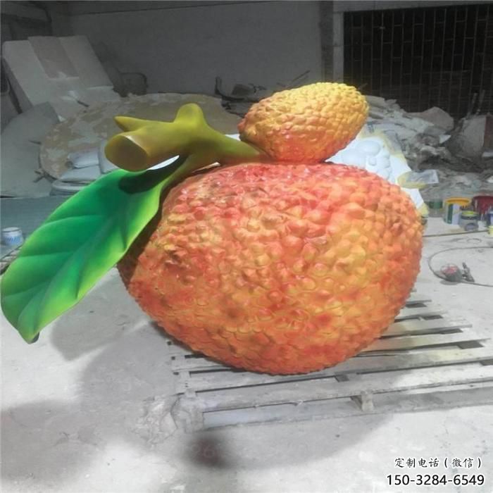 楊梅雕塑，水果仿真擺件，戶外景觀雕塑 (3)