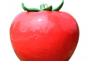 城市番茄雕塑 風(fēng)景區(qū)彩繪雕塑 抽象擺件