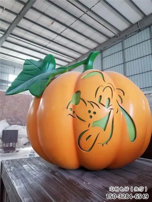 大型南瓜雕塑 門口創意雕塑 售樓處小品