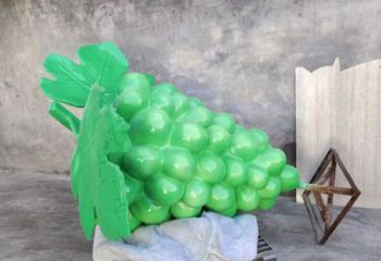 店門口葡萄雕塑 創(chuàng)意景觀雕塑 仿真擺件