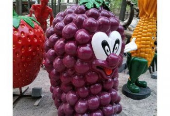 風景區(qū)葡萄雕塑 售樓處廣場雕塑 仿古擺件