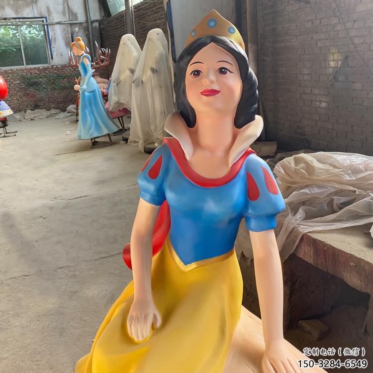 室內(nèi)白雪公主雕塑 仿真景觀動(dòng)漫雕塑 大型卡通雕塑