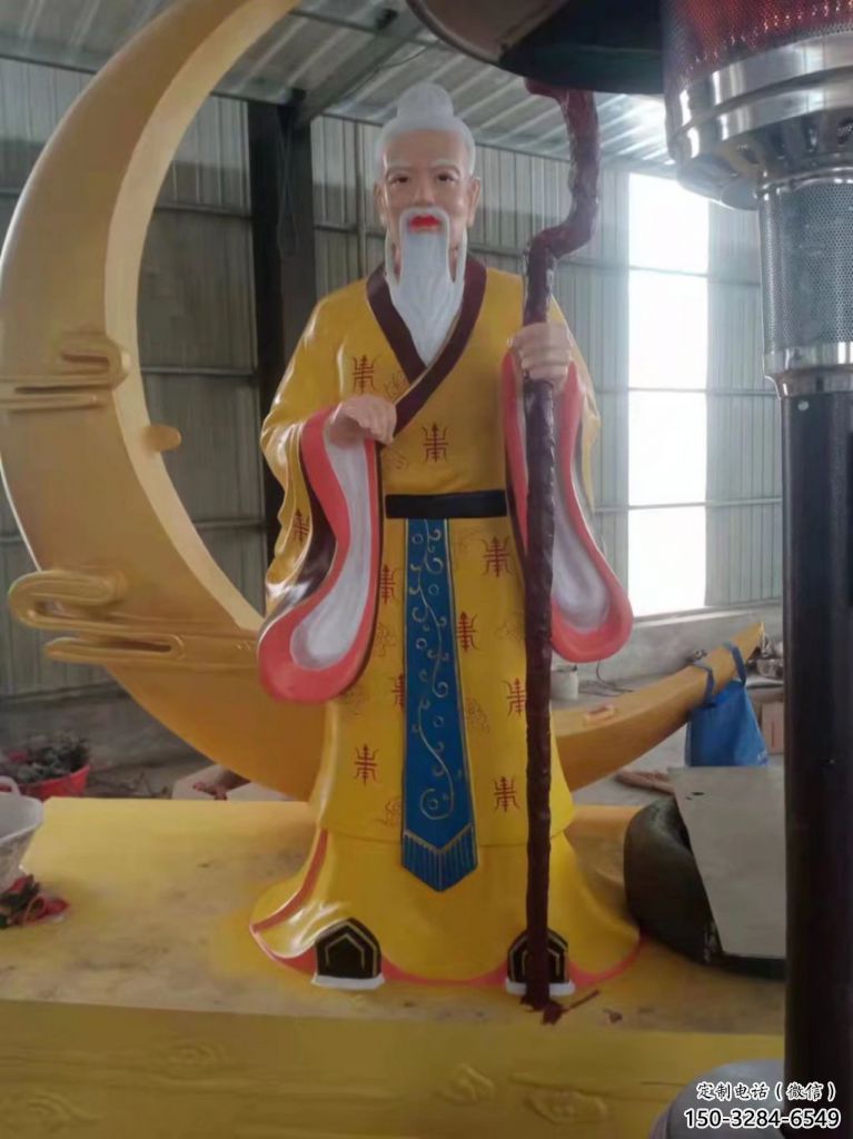 創意月老雕塑 景觀古代雕塑 公園神話雕塑