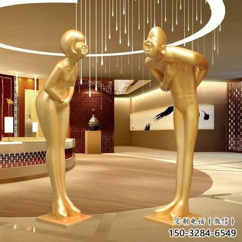 庭院迎賓雕塑 城市彩繪雕塑 卡通小品