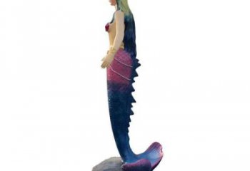 別墅區美人魚雕塑 大型別墅區雕塑 抽象動漫雕塑