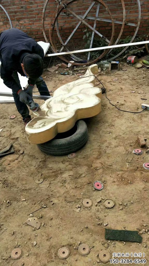 別墅區(qū)云彩雕塑 大型別墅區(qū)祥云雕塑 剪影祥云雕塑