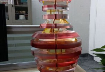 別墅區花瓶雕塑 大型別墅區瓶子雕塑 剪影雕塑