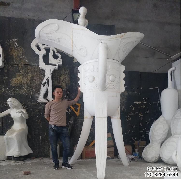 景觀酒杯雕塑 仿真杯子雕塑 景觀酒杯子雕塑