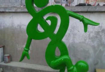 鍛造樂譜雕塑 景觀音樂雕塑 戶外符號(hào)雕塑