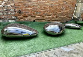 草地石塊雕塑 現代校園石頭雕塑 大型景觀石雕塑