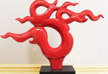 仿古火把雕塑 騰飛星火相傳主題 房地產篝火雕塑