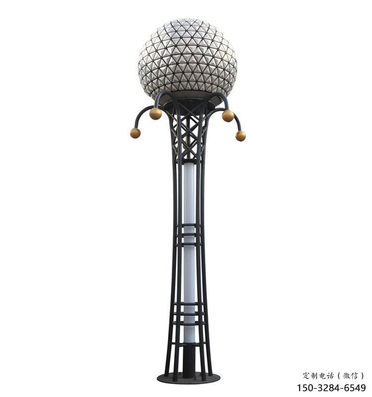 廣場麥克風(fēng)雕塑 抽象音樂雕塑 烤漆話筒雕塑