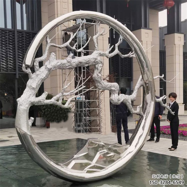 仿古花環(huán)雕塑 騰飛環(huán)形雕塑 房地產(chǎn)雕塑