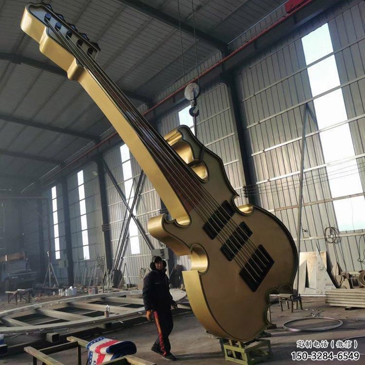 仿古薩克斯雕塑 騰飛樂(lè)器雕塑 房地產(chǎn)西方樂(lè)隊(duì)雕塑