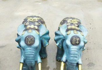 大象雕塑選用，鑄造工藝，彩繪大象雕塑生產(chǎn)廠家
