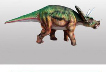 三角龍雕塑底座選定，景觀雕塑，發聲恐龍雕塑生產商