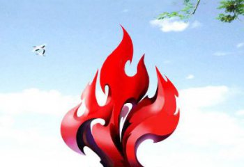 火炬雕塑承接，城市裝飾，大型不銹鋼火炬雕塑生產商