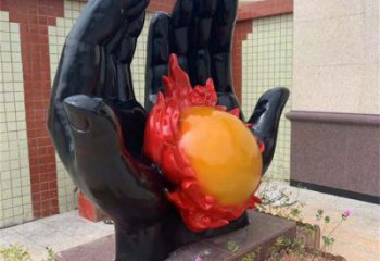 火球雕塑制造，白鋼構件，不銹鋼火球雕塑提供