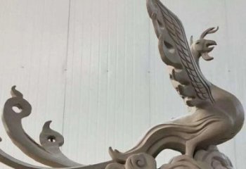 景觀孔雀雕塑制作，標識雕塑，銅孔雀雕塑生產