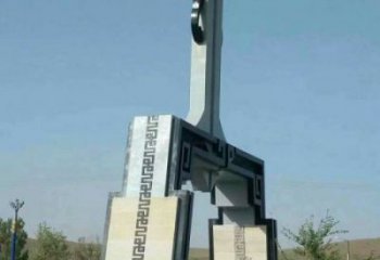 馬頭琴雕塑專供，廣場雕塑，不銹鋼馬頭琴雕塑供應