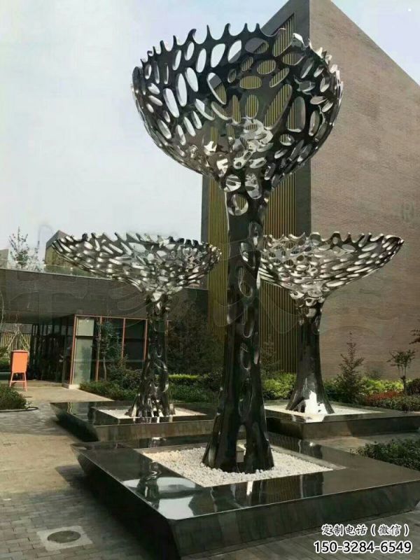 蘑菇樹雕塑生產商，街頭藝術，藝術鏤空蘑菇樹雕塑精選