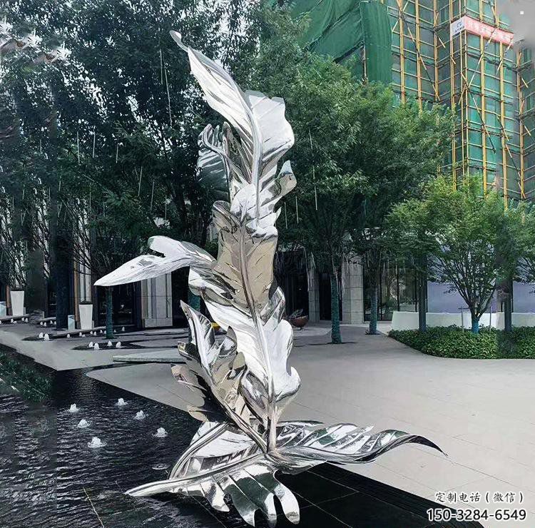 現代樹葉雕塑