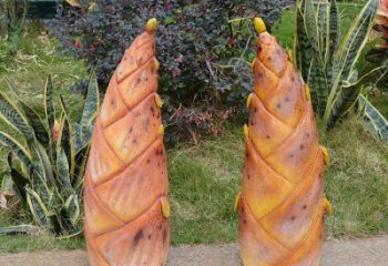 竹筍雕塑指用，多彩藝術，不銹鋼竹筍雕塑廠家供給