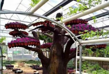 仿真樹雕塑預定，彩鋼制作，玻璃鋼仿真樹雕塑制作廠家