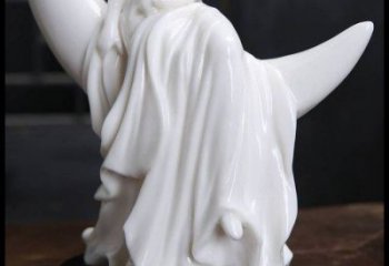 月亮雕塑批發，標識雕塑，展示月亮仙子雕塑優選