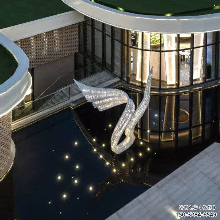 天使之翼雕塑提供，露天雕塑，翅膀雕塑生產承接