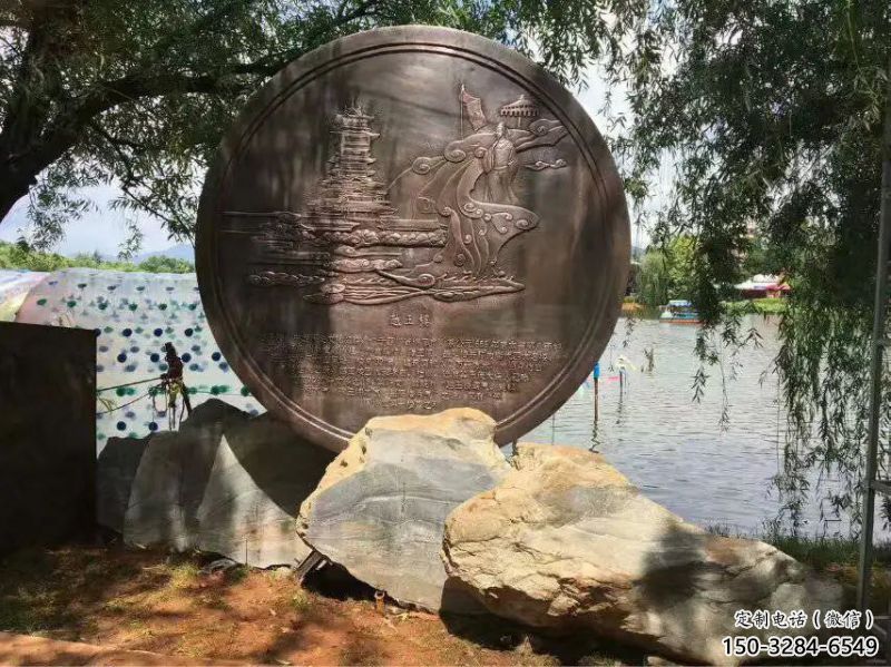 白銀城堡文化浮雕專供，景區(qū)雕塑，城堡浮雕提供