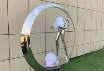 阜陽(yáng)仙子雕塑展品，公園小品，景觀圓環(huán)仙子雕塑生產(chǎn)商