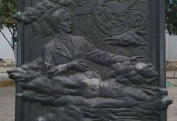 龍巖公園浮雕定做，景觀擺件，鍛銅墻體浮雕制作廠家