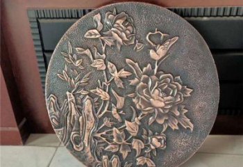 鍛銅浮雕廠家，露天雕塑，鑄銅福字浮雕訂做