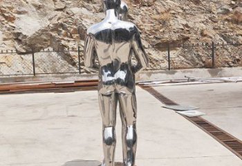 定西廣場情侶雕塑